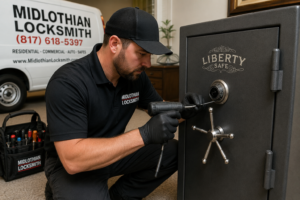 We open safes in Midlothian TX