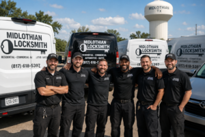 Let our locksmiths in Midlothian take care of you